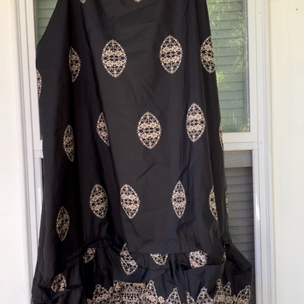 Krista Larson silk slip dress